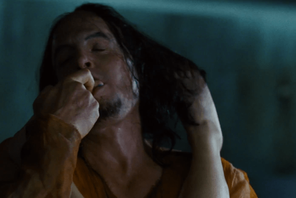 Yes, Frank, that's Hugh Grant, made up to look like a Korean from the not-too-distant future, with a lady's foot in his mouth. 